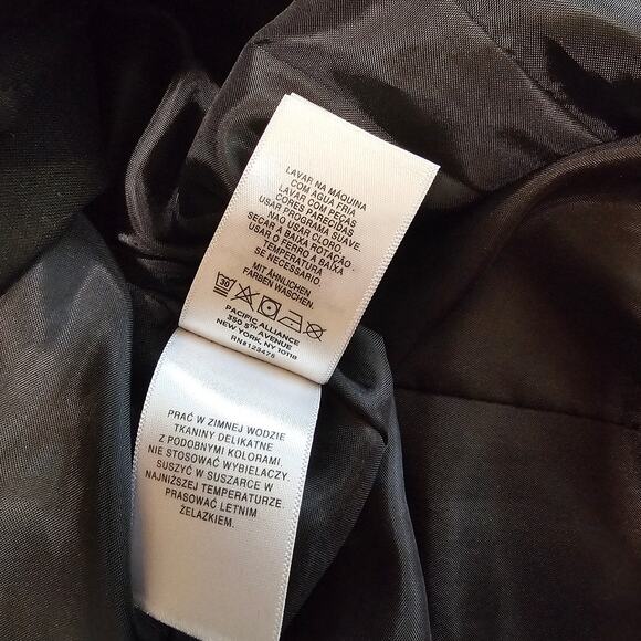 Jones New York Black Blazer Jacket Single breasted Single Button Women's 10 3402 - Picture 6 of 8